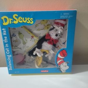 Dr Seuss balancing the Cat in the Hat New